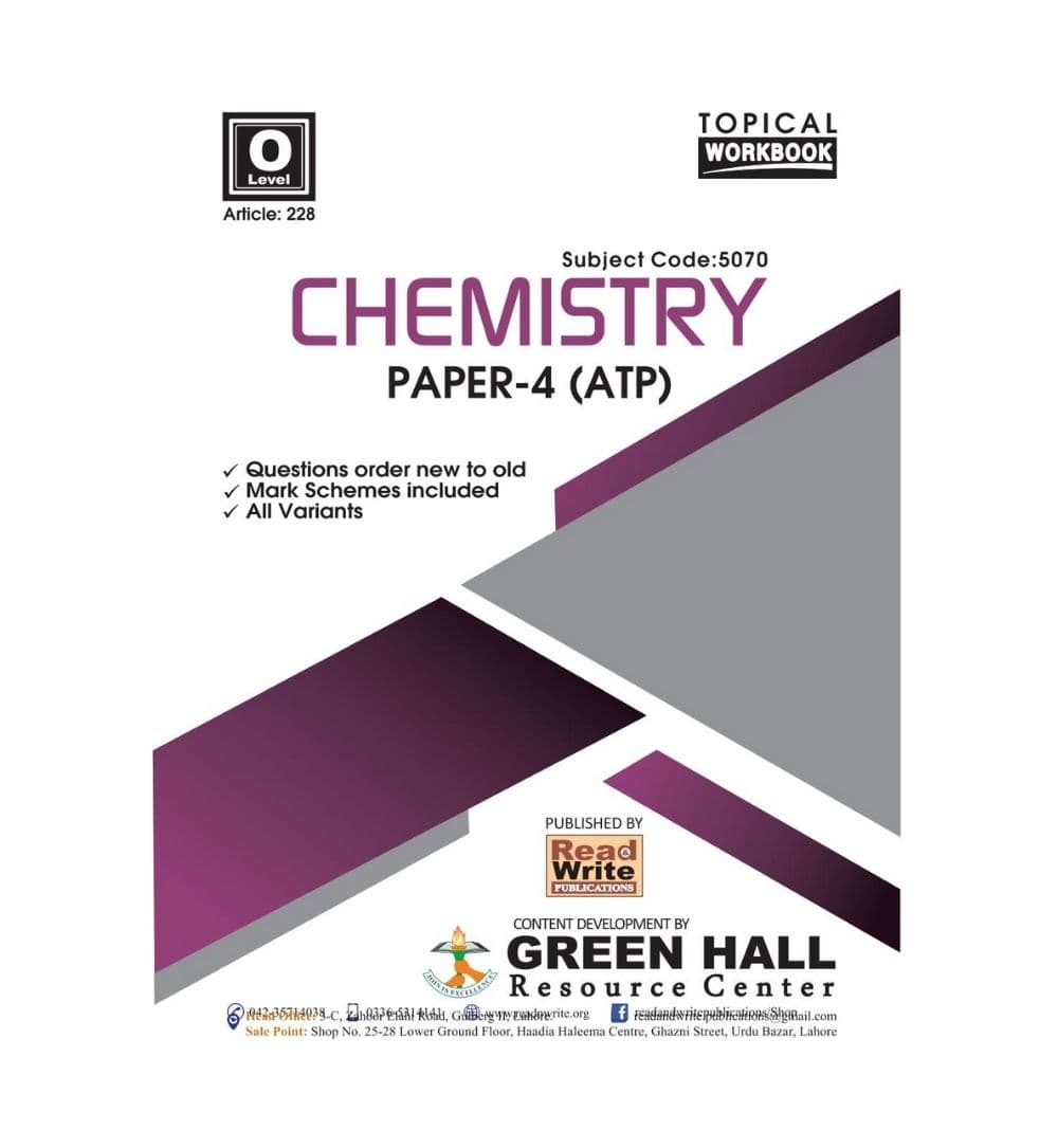 buy-chemistry-o-level-paper-4-atp-topical-work-book-online - OnlineBooksOutlet