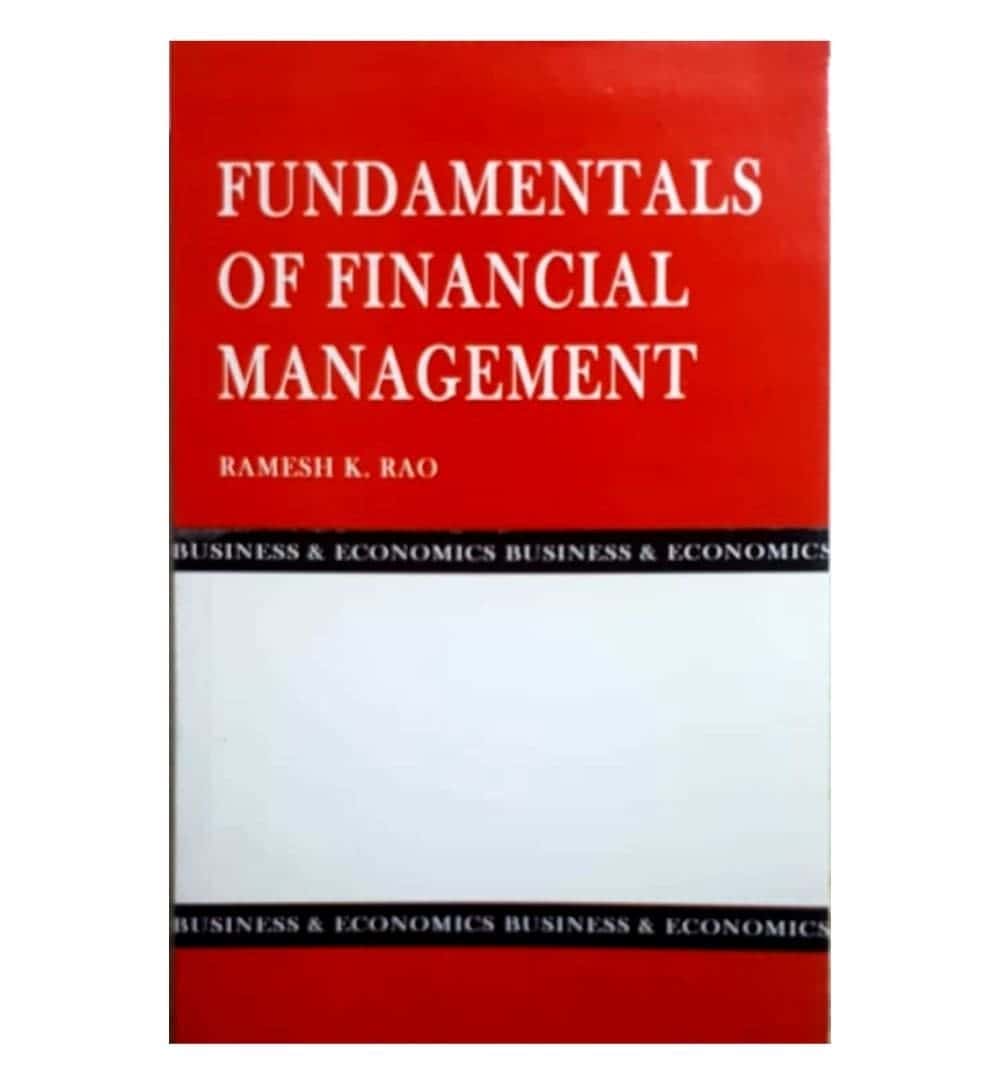 cover-of-fundamentals-of-financial-management-by-ramesh-k-s-rao-author