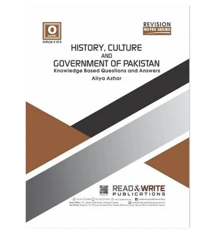 buy-history-culture-government-of-pakistan-teacher-notes-online - OnlineBooksOutlet