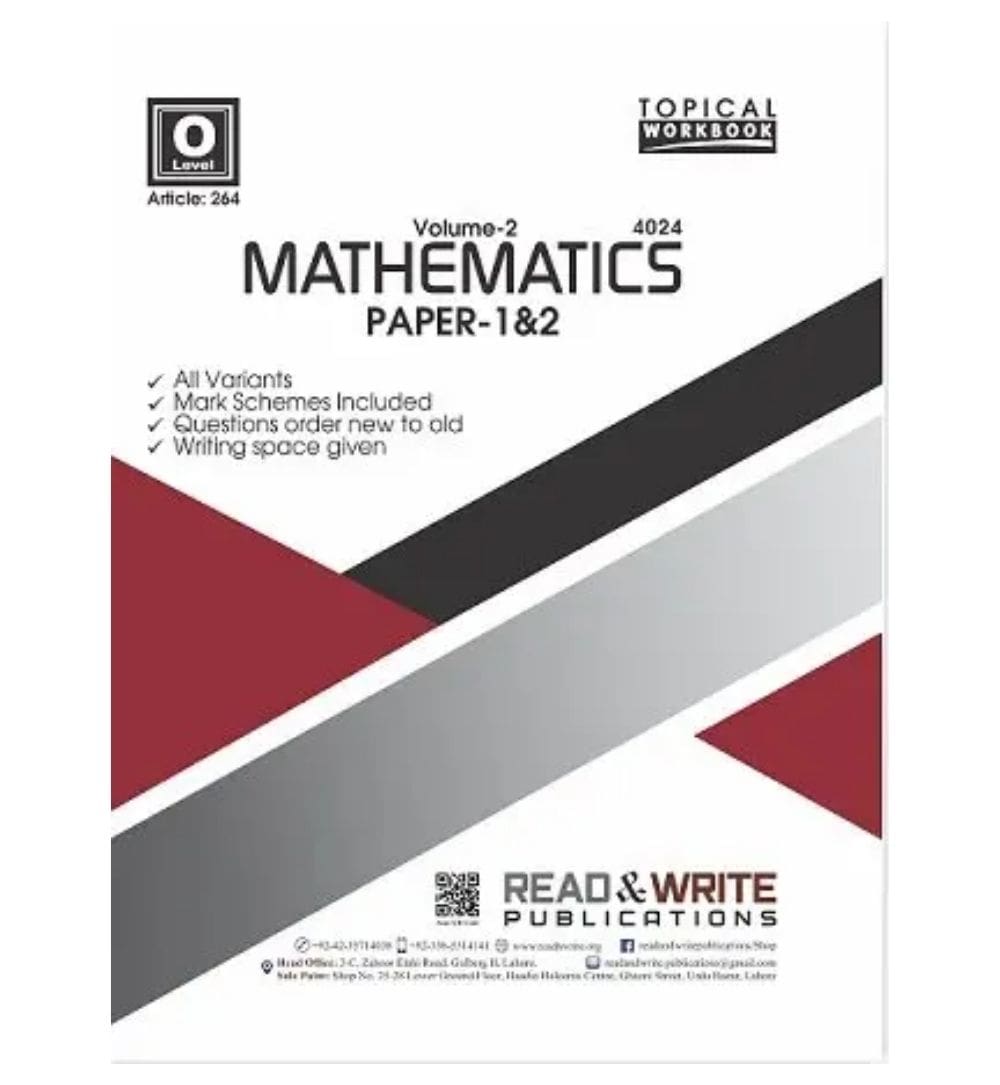 buy-math-o-level-volume-2-paper-1-2-online - OnlineBooksOutlet
