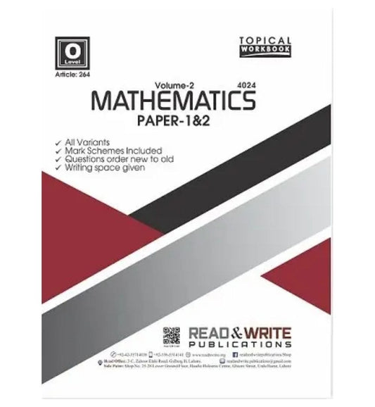 buy-math-o-level-volume-2-paper-1-amp-2-topical-workbook-art-264-online-in-pakistan