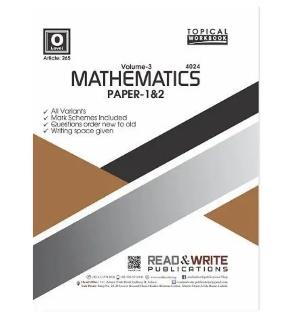 math-o-level-volume-3-paper-1-2-topical-workbook-art-265 - OnlineBooksOutlet
