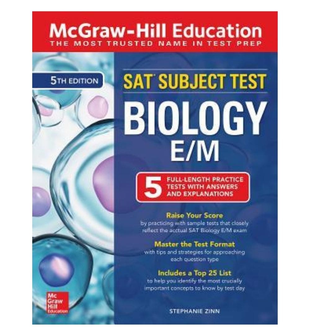 buy-mcgrawhill-education-sat-subject-test-biology-em-fifth-edition-by-stephanie-zinn-online-in-pakistan