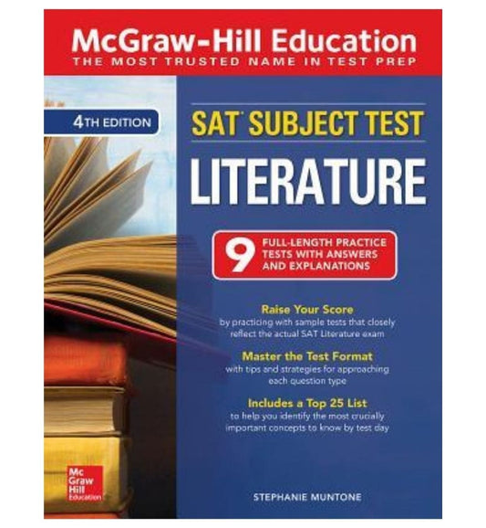 shop-mcgrawhill-education-sat-subject-test-literature-fourth-edition-by-stephanie-muntone-with-free-delivery