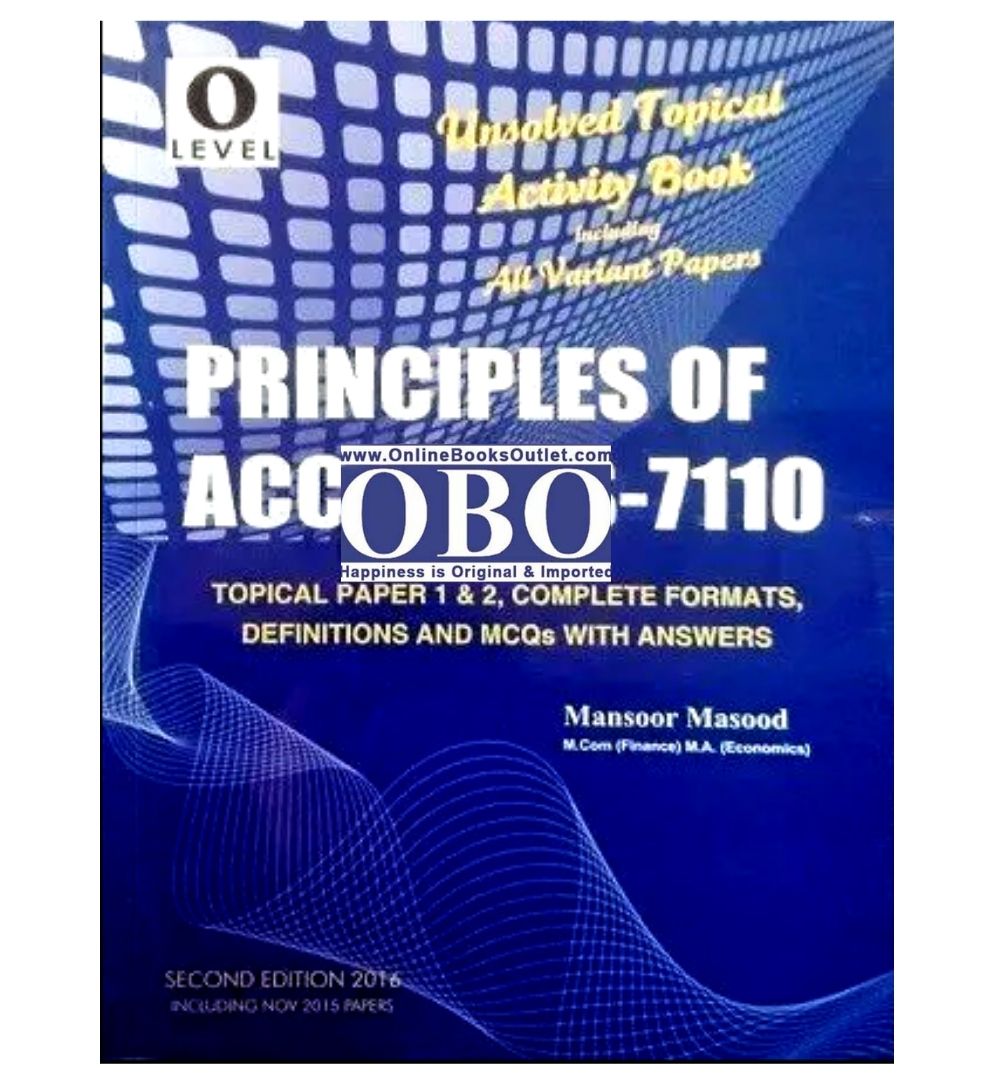 o-level-principles-of-accounts-7110-unsolved-topical-mansoor-masood - OnlineBooksOutlet