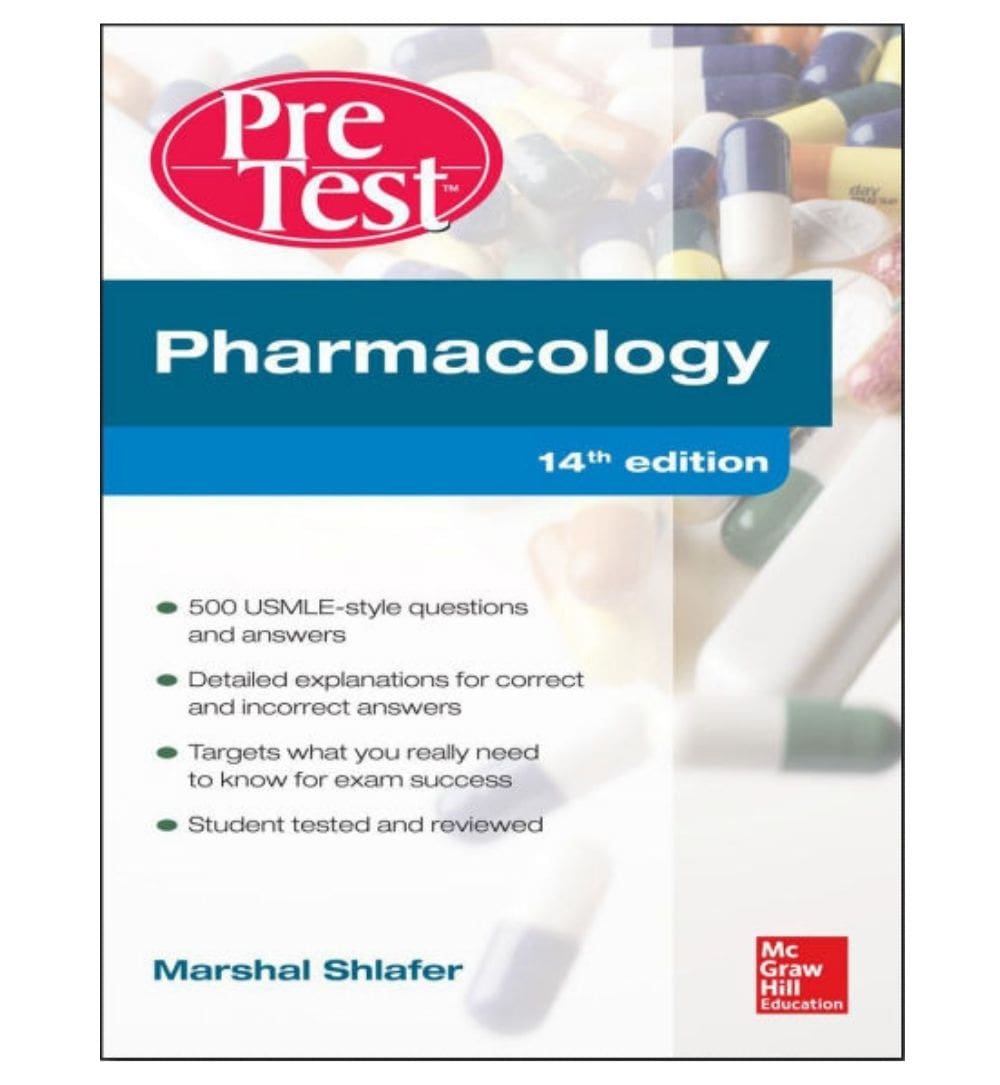 shop-pharmacology-pretest-selfassessment-and-review-14th-edition-by-marshal-shlafer-author-with-free-delivery