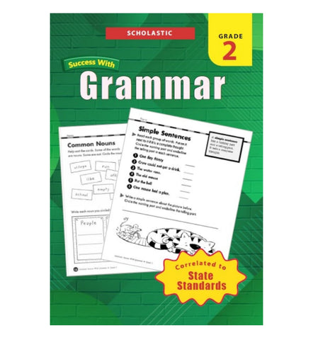 Scholastic Success With Grammar, Grade 2