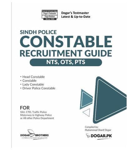 buy-sindh-police-constable-recruitment-guide-online - OnlineBooksOutlet