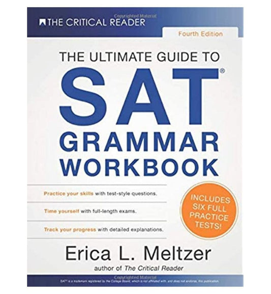 cover-of-the-ultimate-guide-to-sat-grammar-workbook-four-edition-by-erica-l-meltzer-author