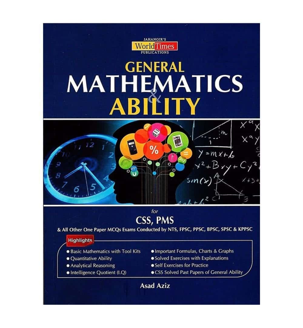 General Mathematics Ability For CSS PMS By Asad Aziz – OnlineBooksOutlet