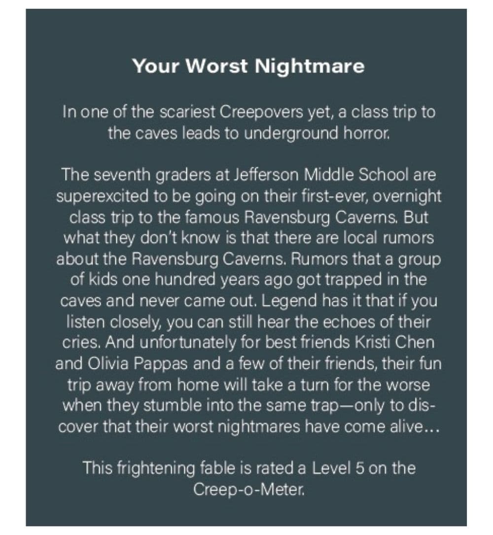 Your Worst Nightmare (You're Invited to a Creepover #17) by P.J. Night | Online Book Store Pakistan – OnlineBooksOutlet