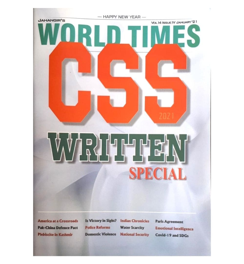 Visual for "jahangir world time CSS 2021 written special", praised for storytelling. Shop now with cash on delivery.
