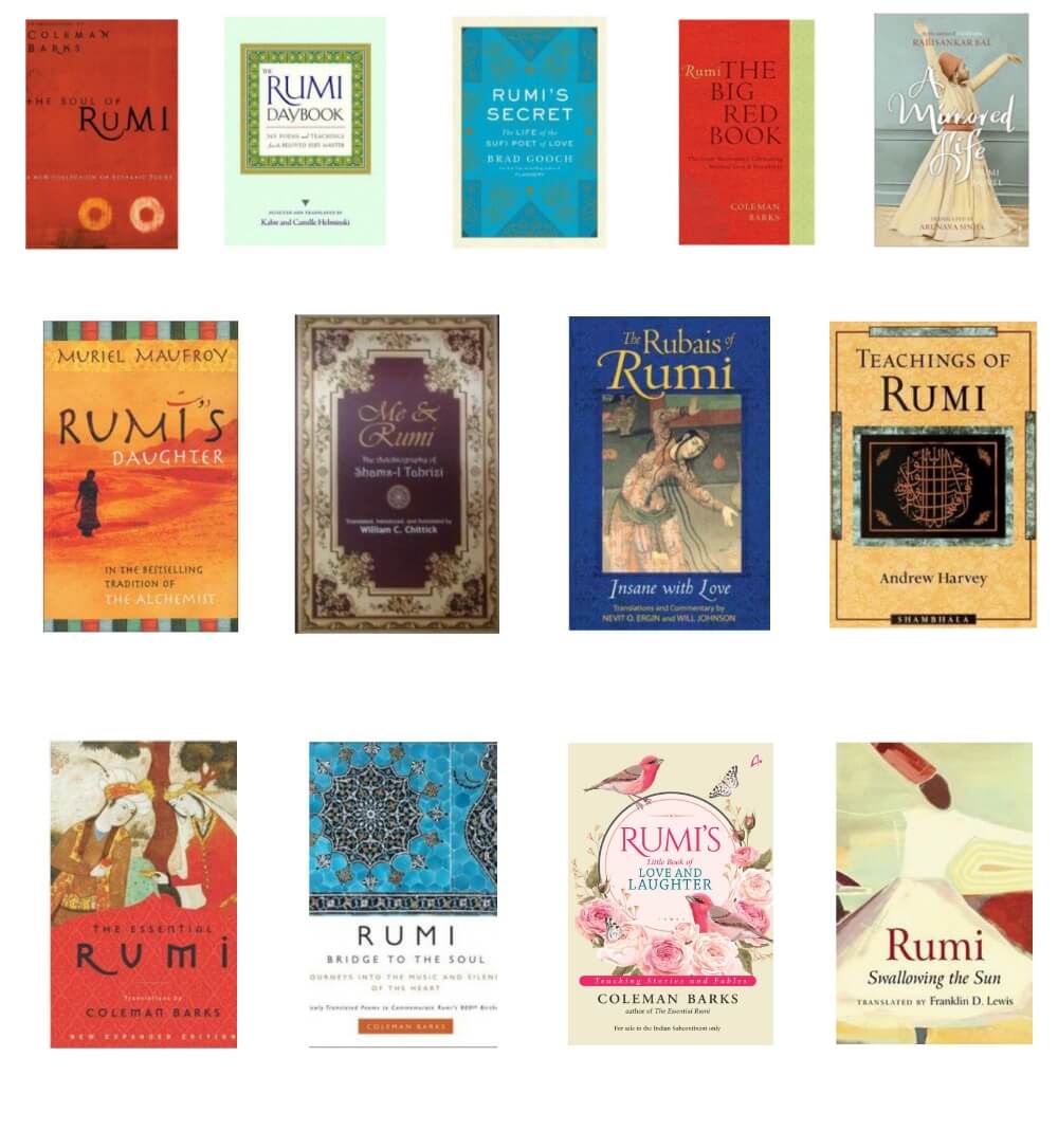 set-of-12-rumi-books - OnlineBooksOutlet