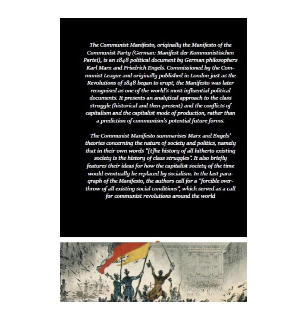 The Communist Manifesto by Karl Marx, Friedrich Engels | Online Book Store Pakistan – OnlineBooksOutlet