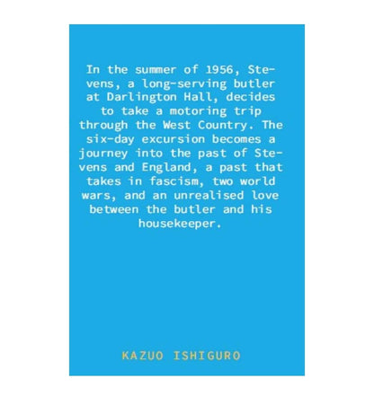 The Remains of the Day by Kazuo Ishiguro | Online Book Store Pakistan – OnlineBooksOutlet