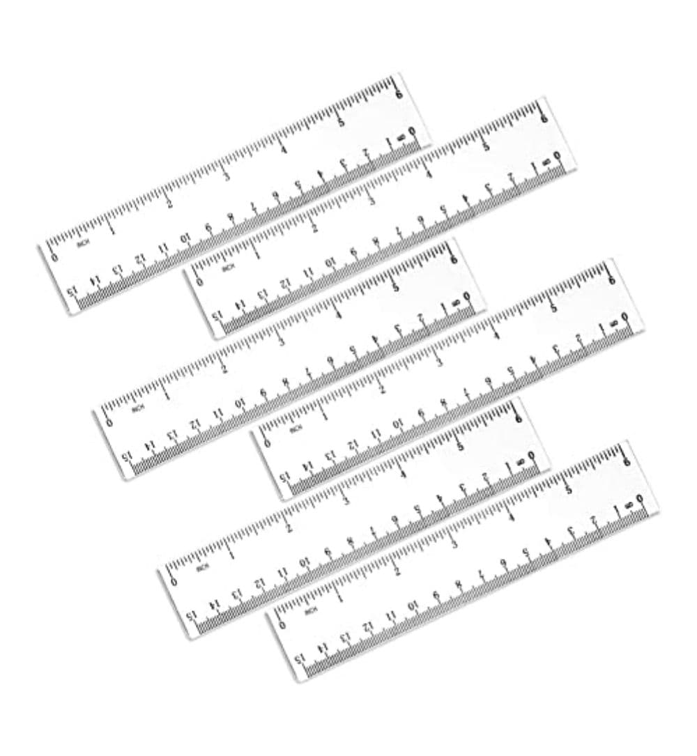 bit-man-transparent-scale-6-inch-36-pcs-pkt - OnlineBooksOutlet