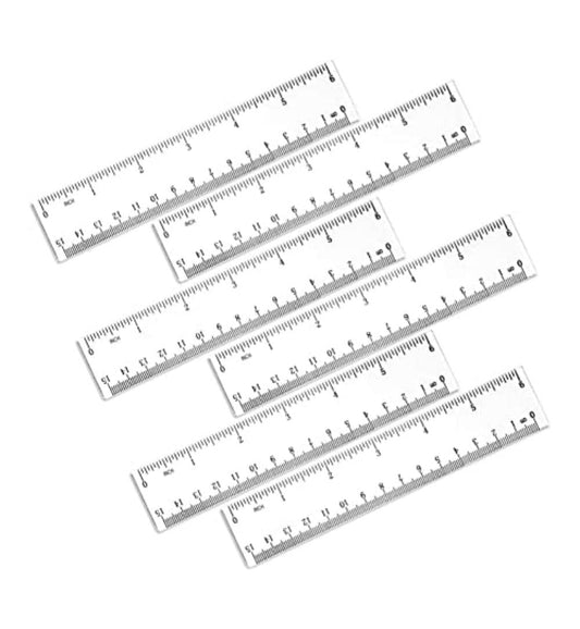 bit-man-transparent-scale-6-inch-36-pcs-pkt - OnlineBooksOutlet